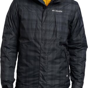 Columbia Men's Dark Plaid Jacket